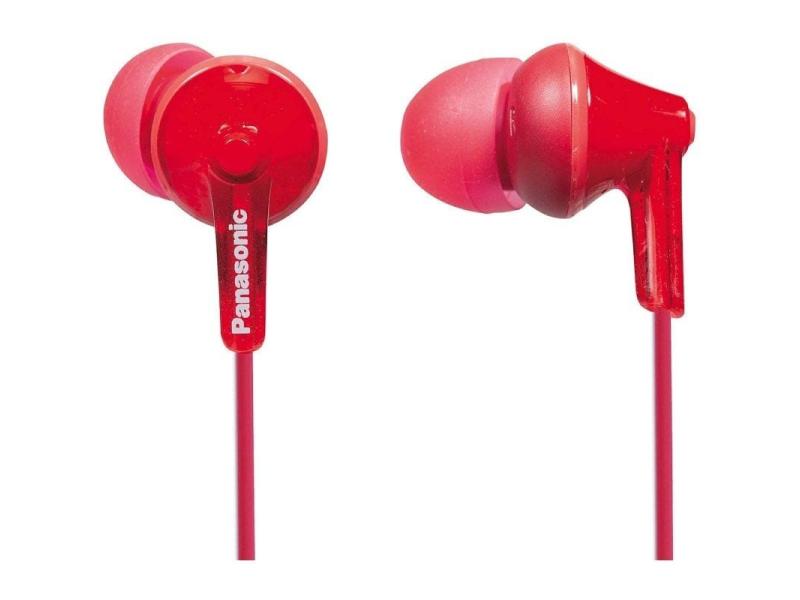 Auriculares Intrauditivos Panasonic RP-HJE125/ Jack 3.5/ Rojos