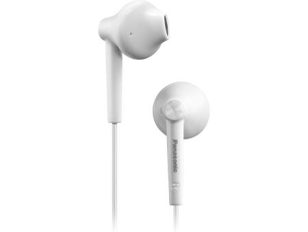 Auriculares Intrauditivos Panasonic RP-TCM55/ con Micrófono/ Jack 3.5/ Blancos