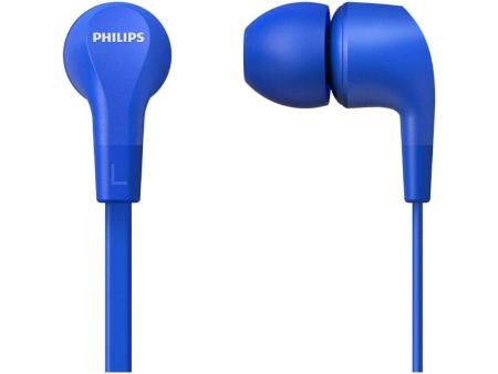 Auriculares Intrauditivos Philips TAE1105BL/ con Micrófono/ Jack 3.5/ Azules