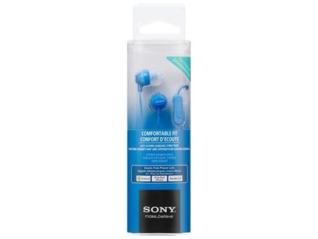 Auriculares Intrauditivos Sony MDR-EX15APLI/ con Micrófono/ Jack 3.5/ Azules