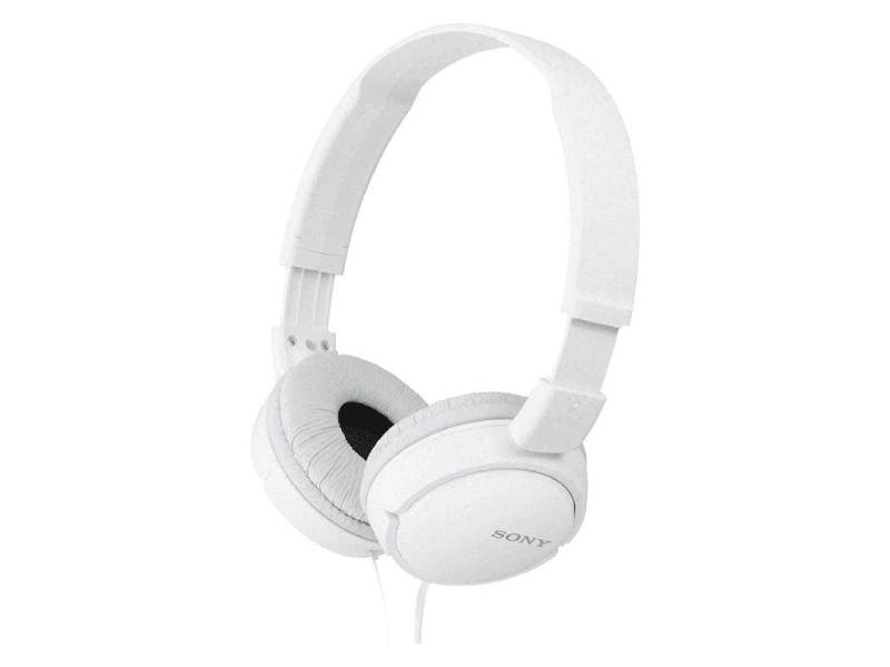 Auriculares Sony MDR-ZX110W/ Jack 3.5/ Blancos