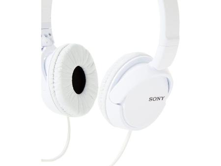 Auriculares Sony MDR-ZX110W/ Jack 3.5/ Blancos