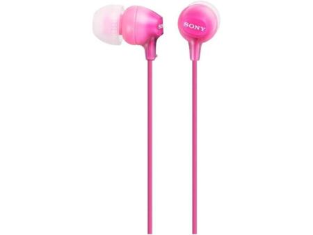 Auriculares Intrauditivos Sony MDREX15LPP/ Jack 3.5/ Rosas