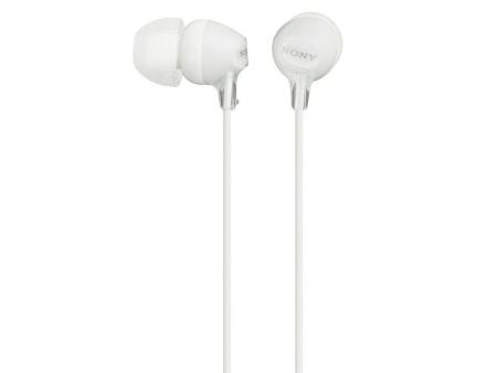 Auriculares Intrauditivos Sony MDREX15LPW/ Jack 3.5/ Blancos