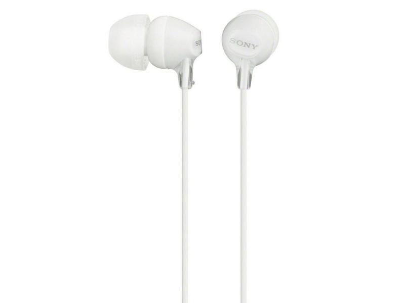 Auriculares Intrauditivos Sony MDREX15LPW/ Jack 3.5/ Blancos