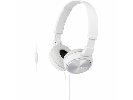 Auriculares Sony MDRZX310APW/ con Micrófono/ Jack 3.5/ Blancos