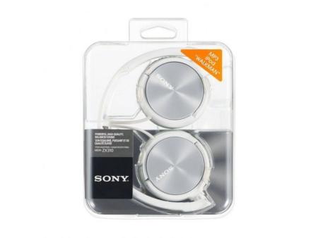 Auriculares Sony MDRZX310APW/ con Micrófono/ Jack 3.5/ Blancos