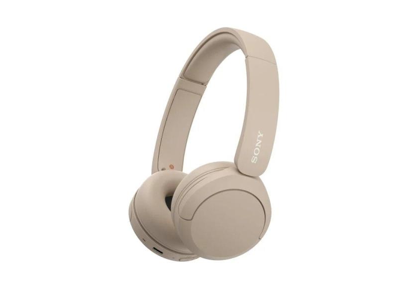 Auriculares inalámbricos Sony WH-CH520/ con Micrófono/ Bluetooth/ Beige