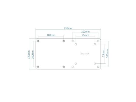 Soporte para miniPC TooQ TCCH0007-B/ hasta 3kg