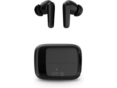 Auriculares Bluetooth SPC Ether 2 Pro con estuche de carga/ Autonomía 6.5h/ Negros