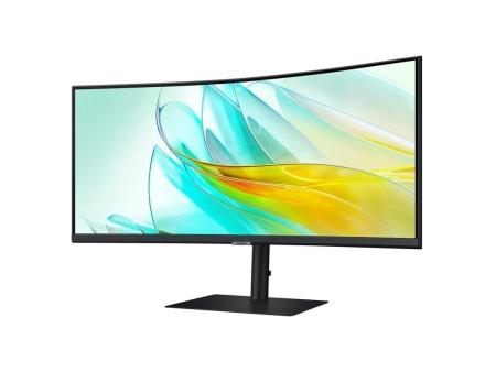 Monitor Profesional Ultraparonámico Curvo Samsung ViewFinity S6 S34C652UAU 34'/ UWQHD/ Multimedia/ Negro