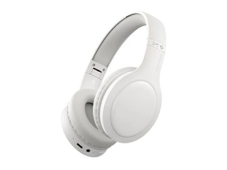 Auriculares Inalámbricos SPC Heron Studio/ con Micrófono/ Bluetooth/ Blanco