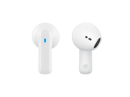 Auriculares Bluetooth SPC Zion 2 Play con estuche de carga/ Autonomía 7h/ Stick Corto 30mm/ Blancos