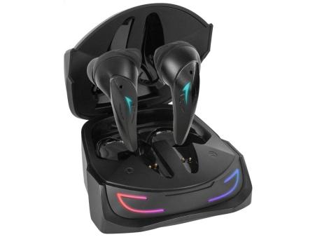 Auriculares Bluetooth Mars Gaming MHI-Ultra con estuche de carga/ Autonomía 7-8h/ Negros