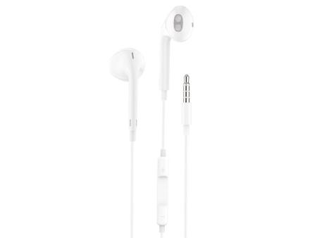 Auriculares Intrauditivos Tech One Tech earTECH TEC1001/ con Micrófono/ Jack 3.5/ Blancos