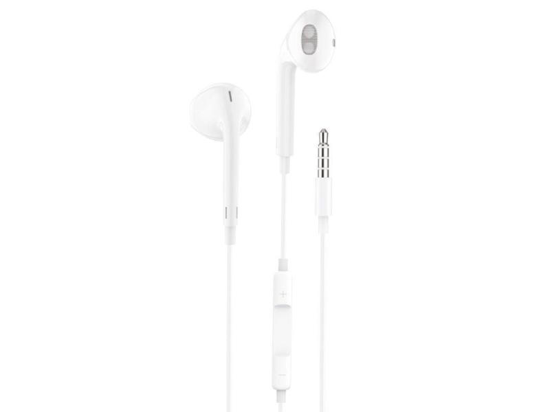 Auriculares Intrauditivos Tech One Tech earTECH TEC1001/ con Micrófono/ Jack 3.5/ Blancos