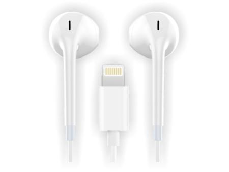 Auriculares Intrauditivos Tech One Tech earTECH HIP TEC1201/ con Micrófono/ Lightning/ Blancos