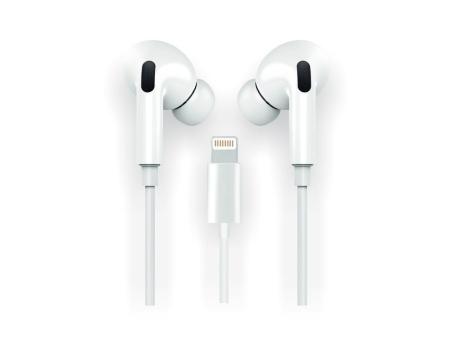 Auriculares Intrauditivos Tech One Tech earTECH HOP TEC1202/ con Micrófono/ Lightning/ Blancos