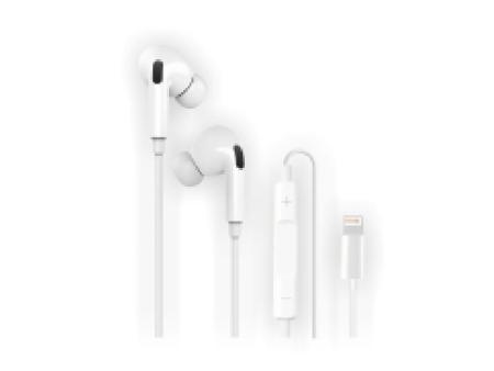 Auriculares Intrauditivos Tech One Tech earTECH HOP TEC1202/ con Micrófono/ Lightning/ Blancos