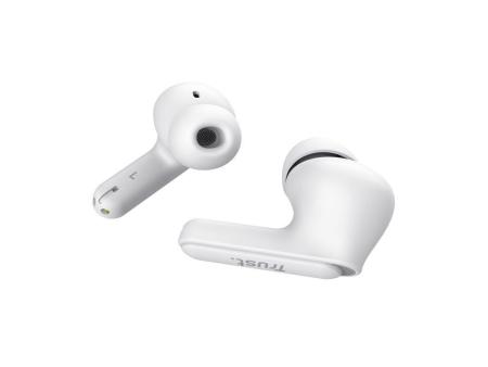 Auriculares Bluetooth Trust Yavi ENC con estuche de carga/ Blancos