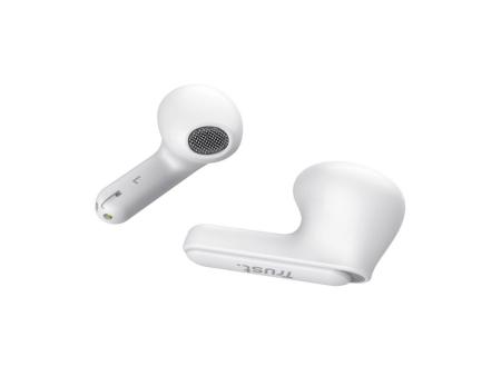 Auriculares Bluetooth Trust Yavi ENC con estuche de carga/ Blancos