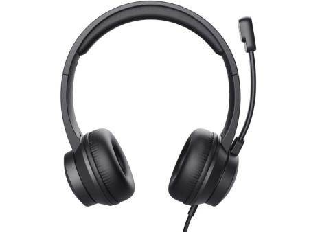 Auriculares Trust HS-201 USB/ con Micrófono/ USB/ Negros