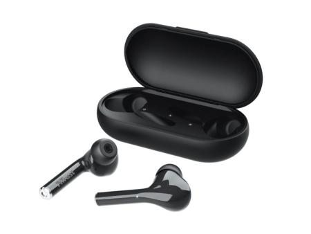 Auriculares Bluetooth Trust Nika Touch con estuche de carga/ Autonomía 6h/ Negros