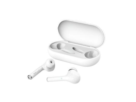 Auriculares Bluetooth Trust Nika Touch con estuche de carga/ Autonomía 6h/ Blancos