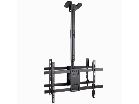 Soporte de Techo Giratorio/ Inclinable/ Nivelable TooQ LPCE2286TSLI-B para 2 TV de 43-86'/ hasta 100kg