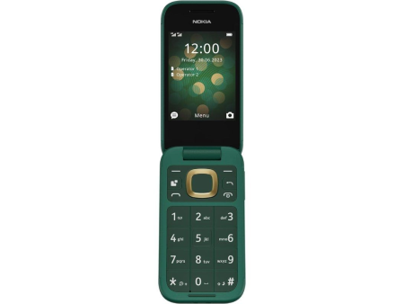 Teléfono Móvil Nokia 2660 Flip/ Verde