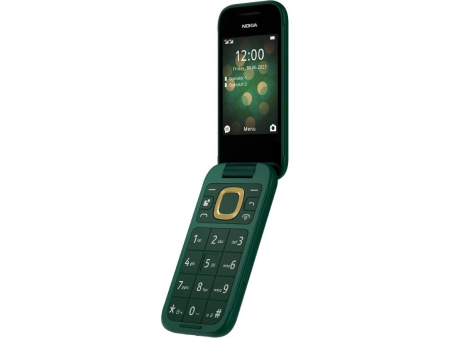 Teléfono Móvil Nokia 2660 Flip/ Verde