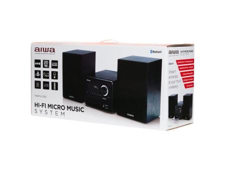 Microcadena con bluetooth Aiwa MSBTU-300/ 20W