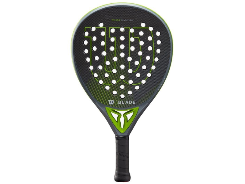 Pala de Pádel Wilson Blade Pro V2/ Negra y Verde