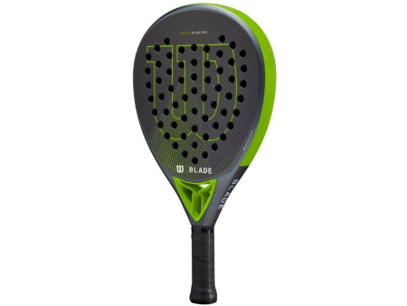 Pala de Pádel Wilson Blade Pro V2/ Negra y Verde