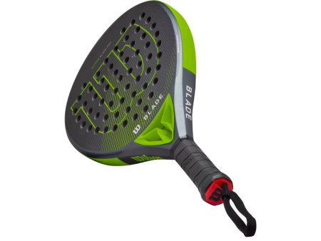 Pala de Pádel Wilson Blade Pro V2/ Negra y Verde