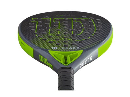 Pala de Pádel Wilson Blade Pro V2/ Negra y Verde