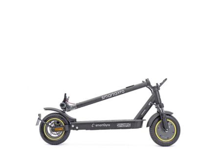 Patinete Eléctrico SmartGyro Z-PRO Certificado/ Motor 600W/ Ruedas 10'/ 25km/h /Autonomía 40km/ Negro