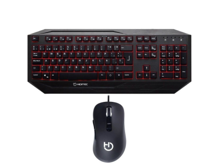 Pack Gaming Hiditec PAC010036/ Teclado Gaming GK200 + Ratón Blitz