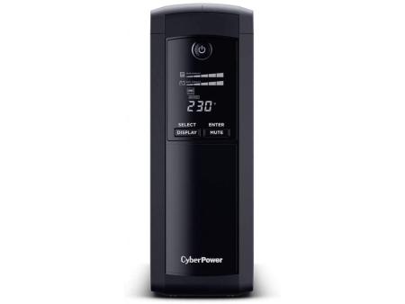 SAI Línea Interactiva Cyberpower VP1200ELCD-DE/ 1200VA-720W/ 5 Salidas/ Formato Torre