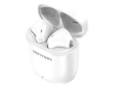 Auriculares Bluetooth Vention NBGW0 con estuche de carga/ Autonomía 7h/ Blancos