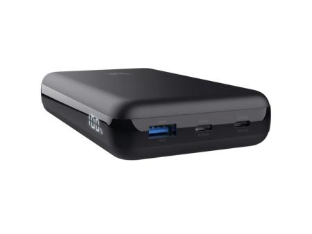 Batería Externa/Powerbank Trust Laro 20000mAh/ 100W/ Compatible con Portátiles