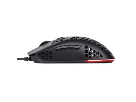 Ratón Gaming Trust Gaming GXT 929 Helox/ Hasta 6400 DPI/ Negro