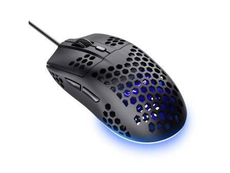 Ratón Gaming Trust Gaming GXT 929 Helox/ Hasta 6400 DPI/ Negro