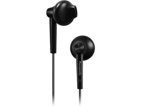 Auriculares Intrauditivos Panasonic RP-TCM55/ con Micrófono/ Jack 3.5/ Negros