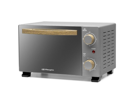 Horno de Sobremesa Orbegozo HO 995/ 800W/ Capacidad 10L/ Gris