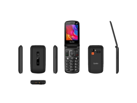 Teléfono Móvil Qubo P-210NW 4G para Personas Mayores/ Negro