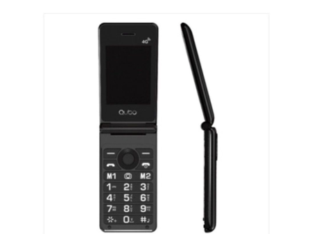 Teléfono Móvil Qubo X-28 4G para Personas Mayores/ Negro