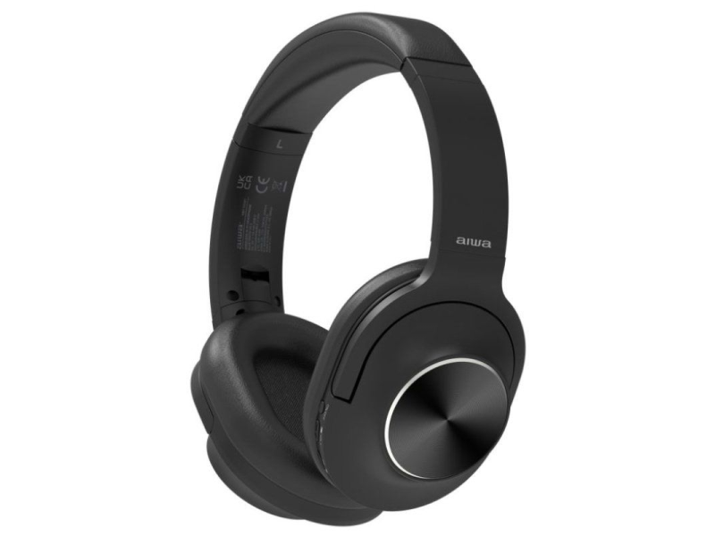 Auriculares Inalámbricos Aiwa HST-220BT/BK/ con Micrófono/ Bluetooth/ Negro