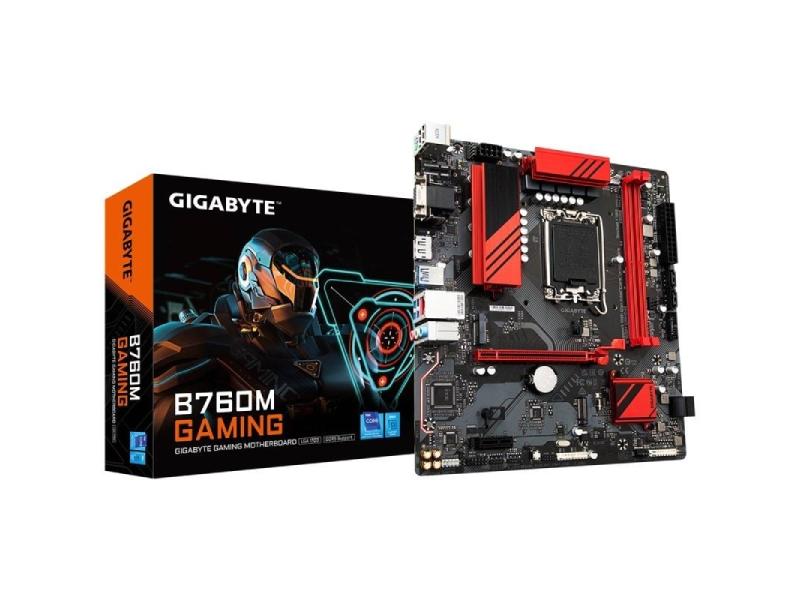 Placa Base Gigabyte B760M GAMING Socket 1700/ Micro ATX