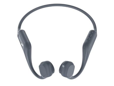 Auriculares Inalámbricos Deportivos de Conducción Ósea Leotec Osea Kuri/ con Micrófono/ Bluetooth/ Grises